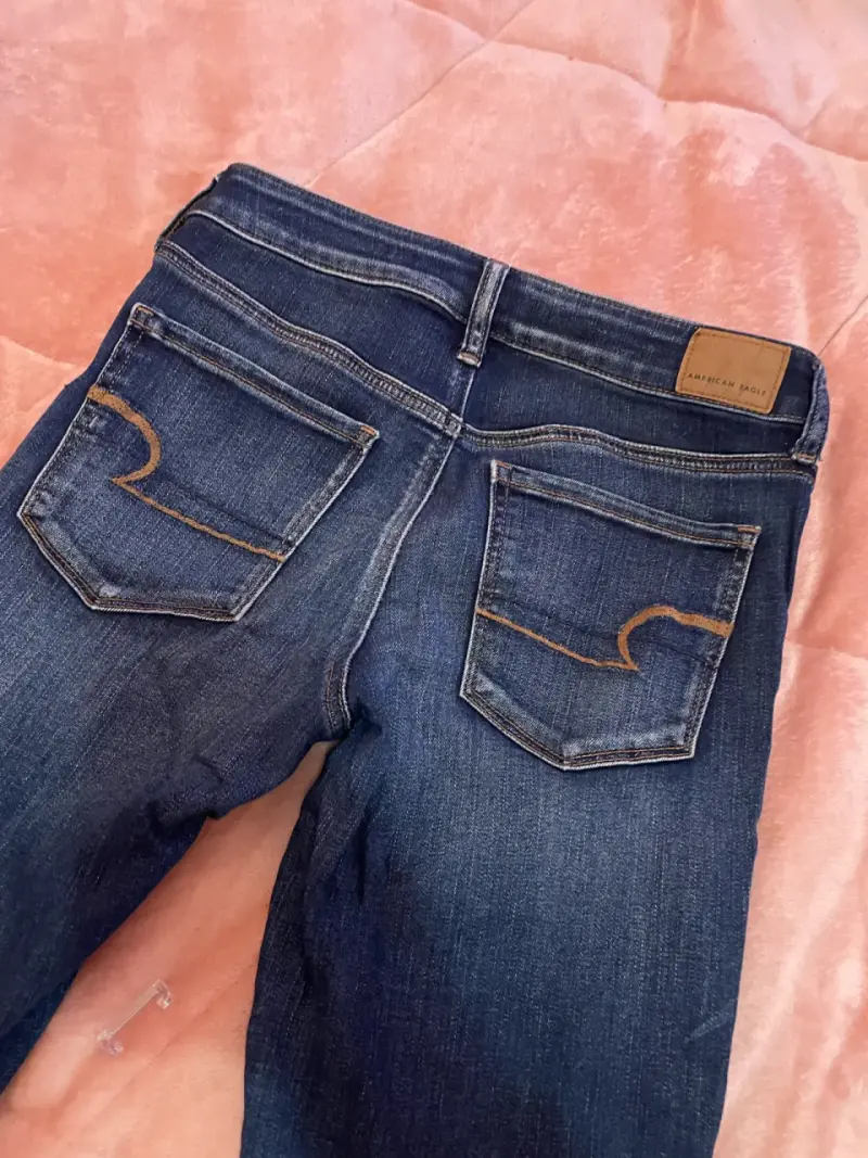 Jeans American Eagle azul oscuro - 2