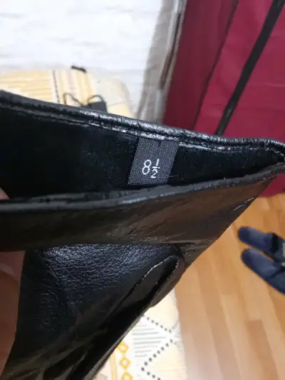 Guantes de cuero negros Todopiel - miniatura 3