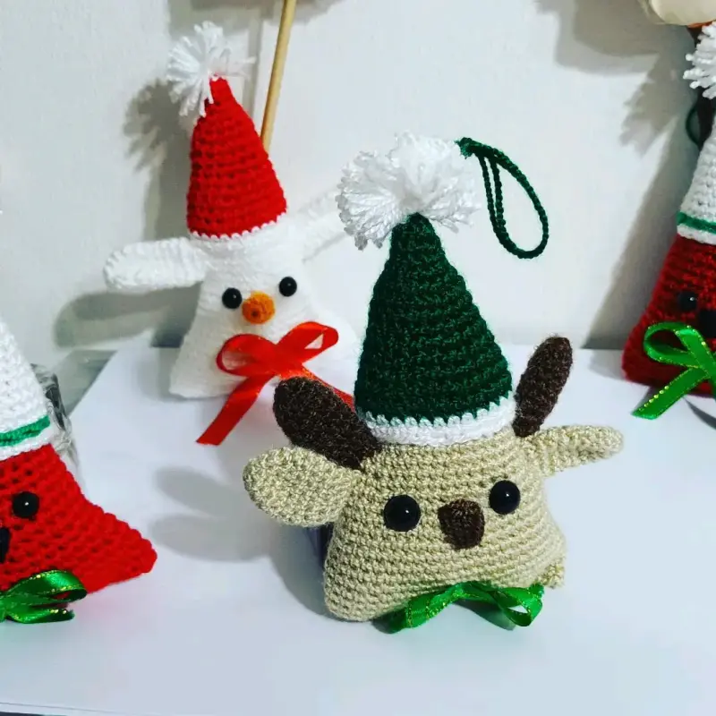 Tiernos llaveros de crochet - 4