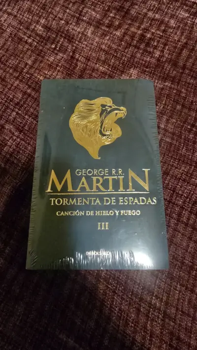 Libro Tormenta de Espadas sellado - miniatura 1