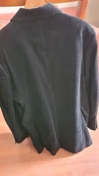 Chaqueta cotelé negro Greenfield muy buen estado - miniatura 2