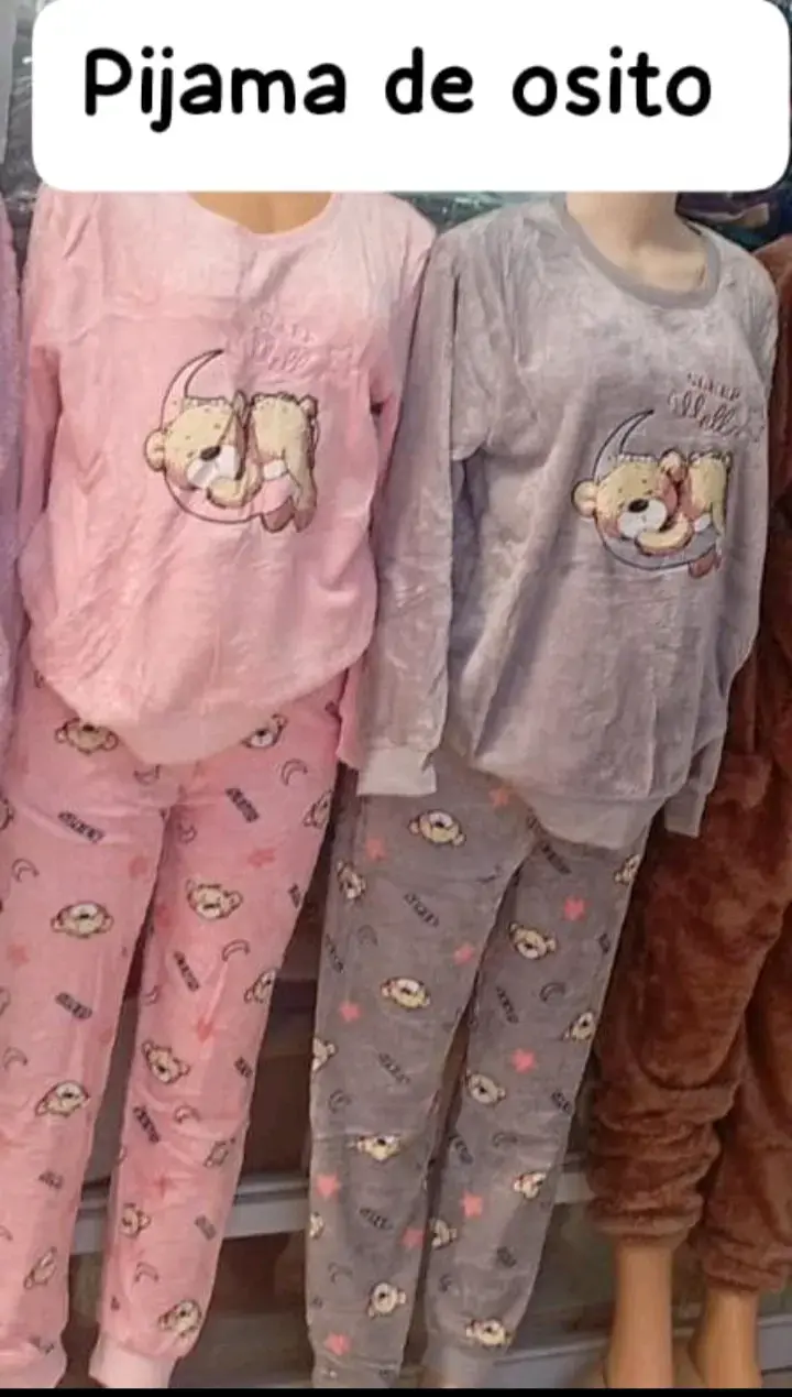 Pijama de osito plush - 1