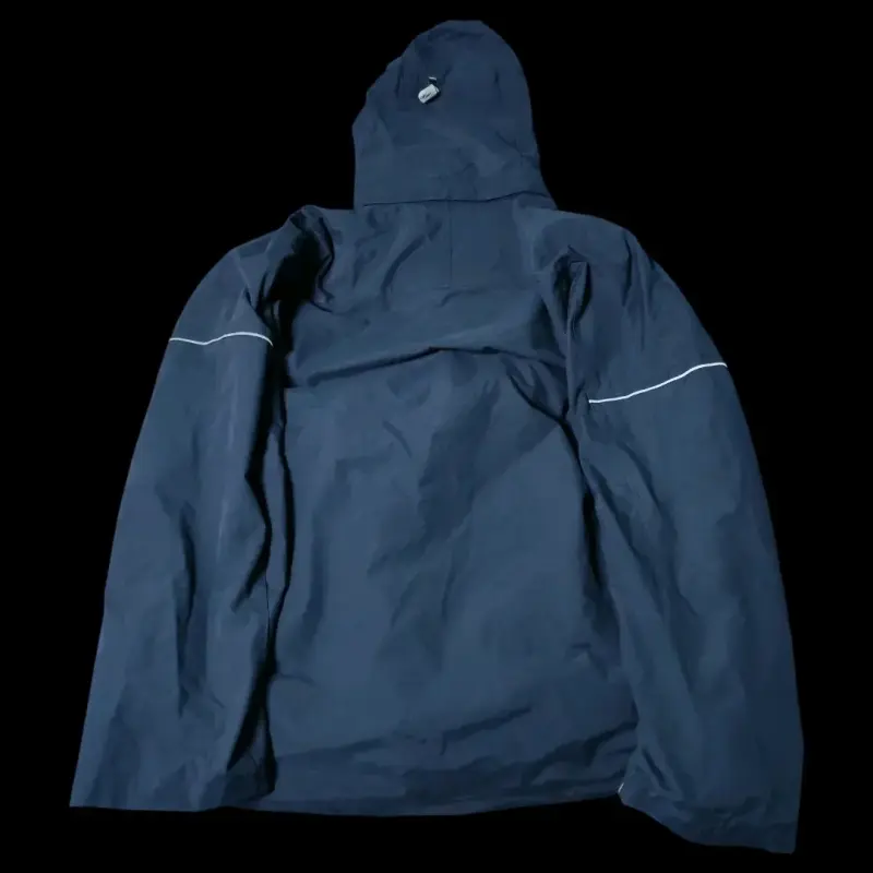 Chaqueta impermeable azul - 2