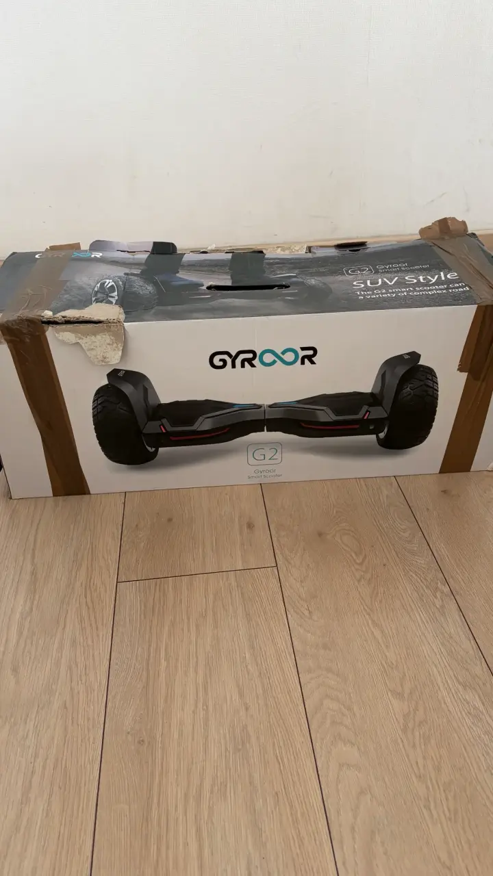 Hoverboard Gyroor G2 negro (batería sin uso) - 1