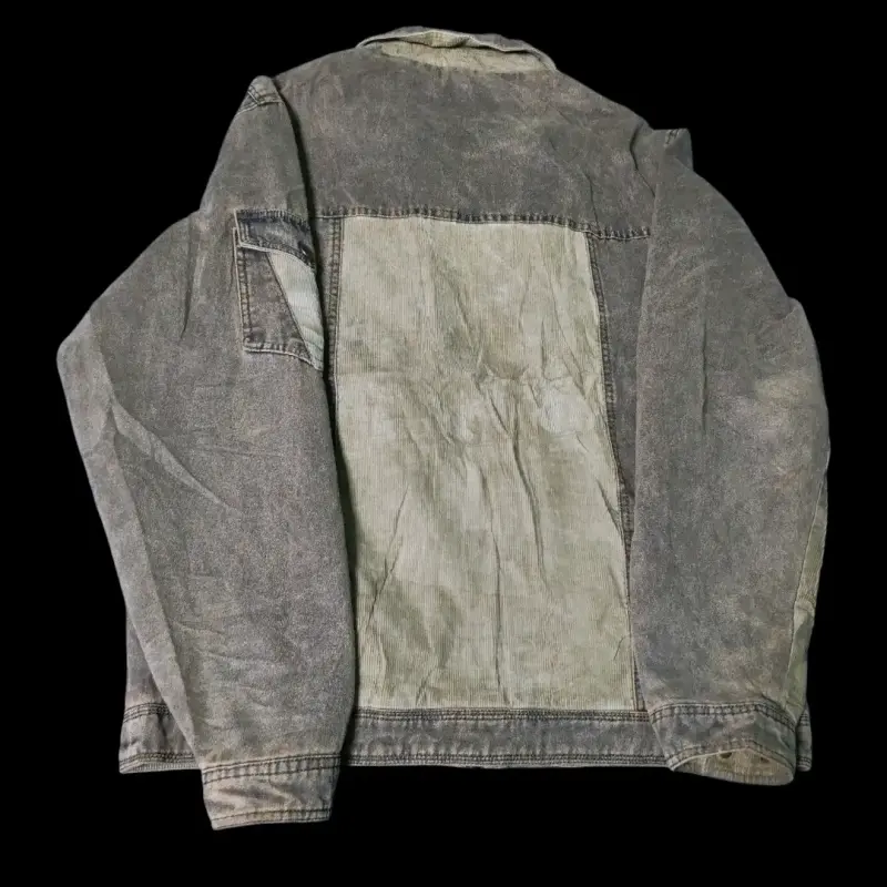Chaqueta de mezclilla desgastada - 2