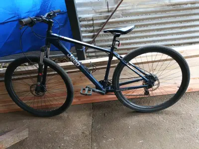 Bicicleta Jeep azul montaña - miniatura 1