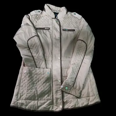 Chaqueta acolchada beige - miniatura 1