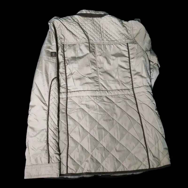 Chaqueta acolchada beige - 2