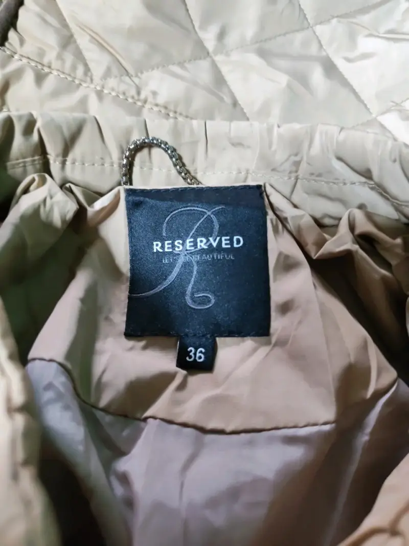 Chaqueta acolchada beige - 3