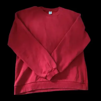 Polerón rojo unisex básico - miniatura 1