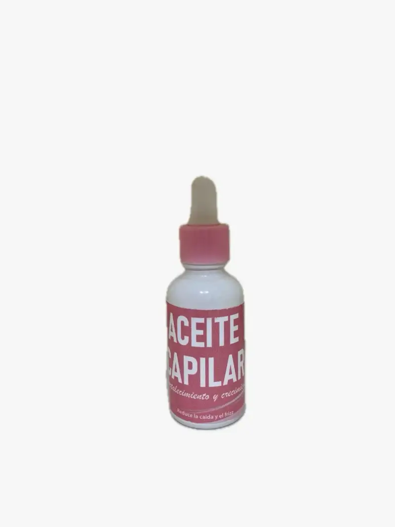 Aceite capilar con gotero