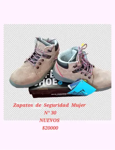 Zapatos de seguridad mujer zapatos  de  uevos - miniatura 1