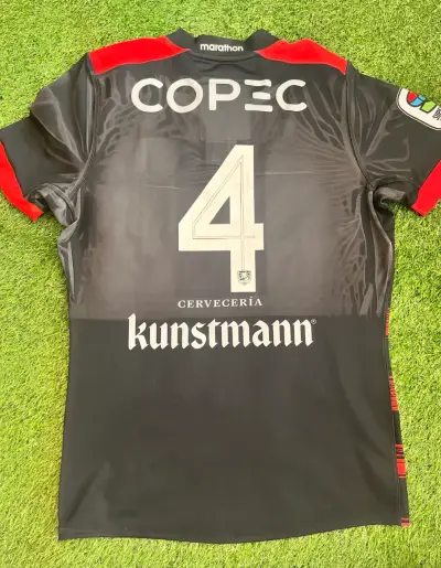 Camiseta rugby Selknam roja y negra - miniatura 4
