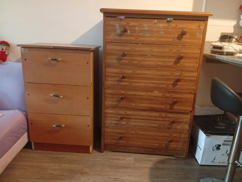 Cajoneras de madera usadas - 1