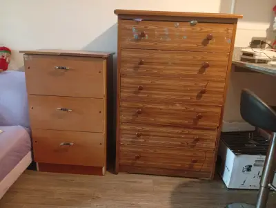 Cajoneras de madera usadas - miniatura 1
