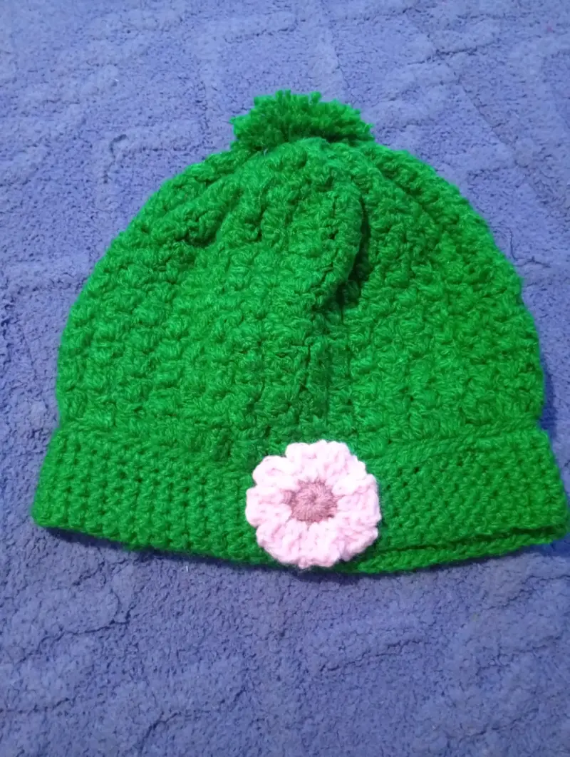Gorro de lana tejidos a crochet - 2