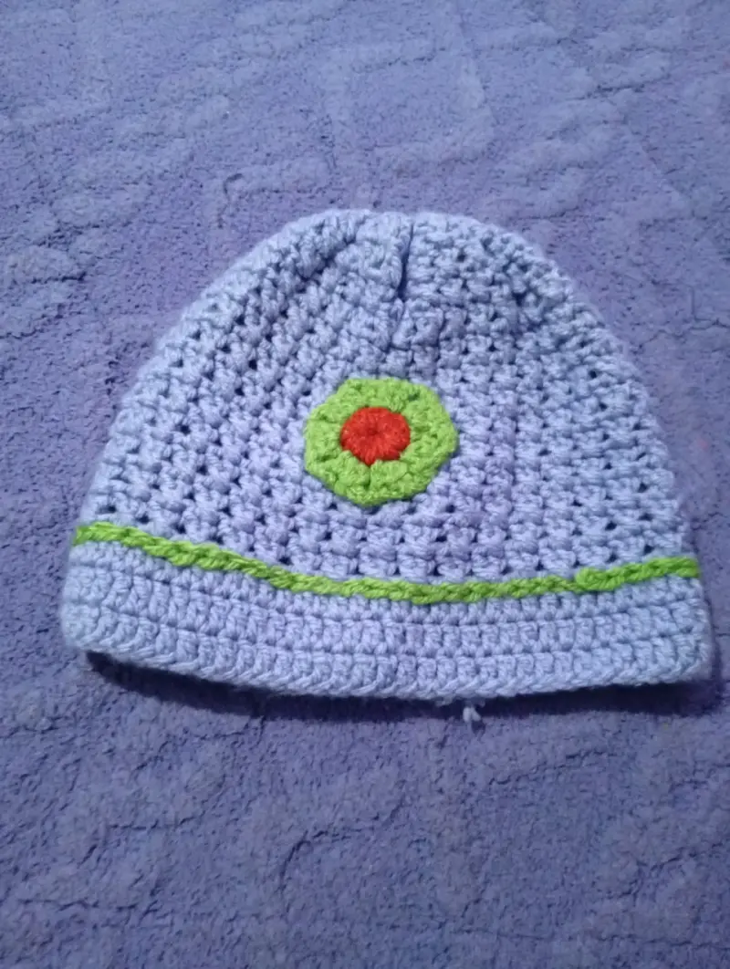 Gorro de lana tejidos a crochet - 3
