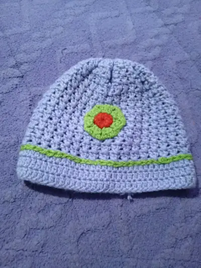 Gorro de lana tejidos a crochet - miniatura 3