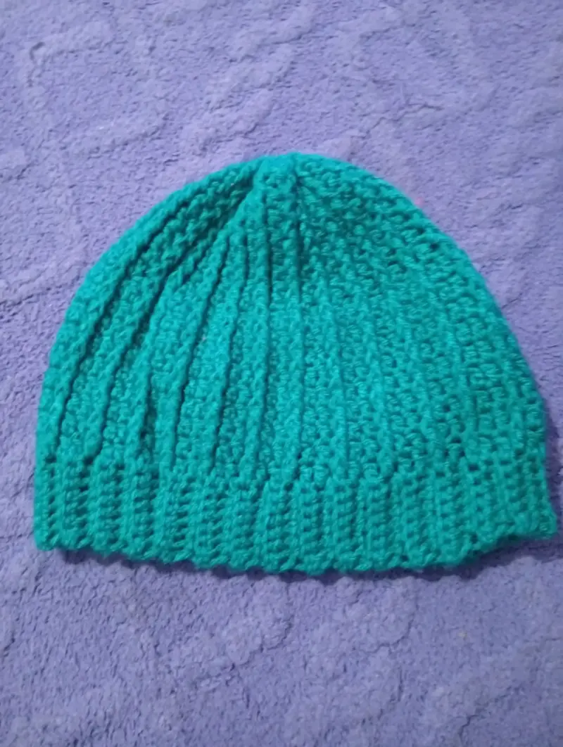 Gorro de lana tejidos a crochet - 4