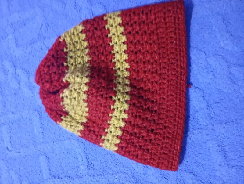 Gorro de lana tejidos a crochet - 5