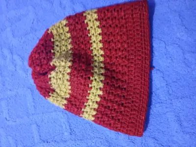 Gorro de lana tejidos a crochet - miniatura 5