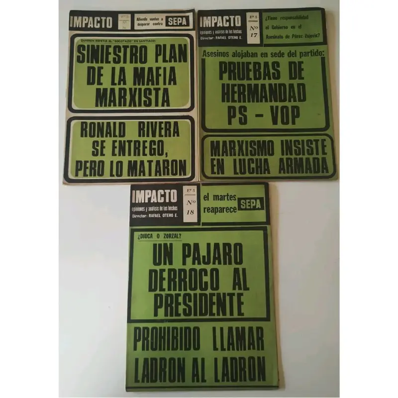 Revistas Impacto antiguas (3) 1972