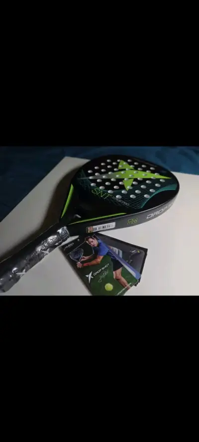 Paleta de pádel Drop Shot verde - miniatura 4