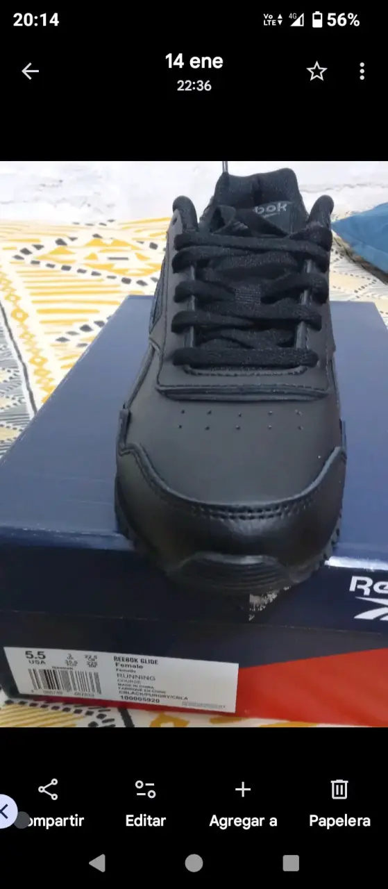 Zapatillas negras Reebok - 3