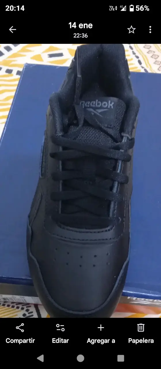 Zapatillas negras Reebok - 4