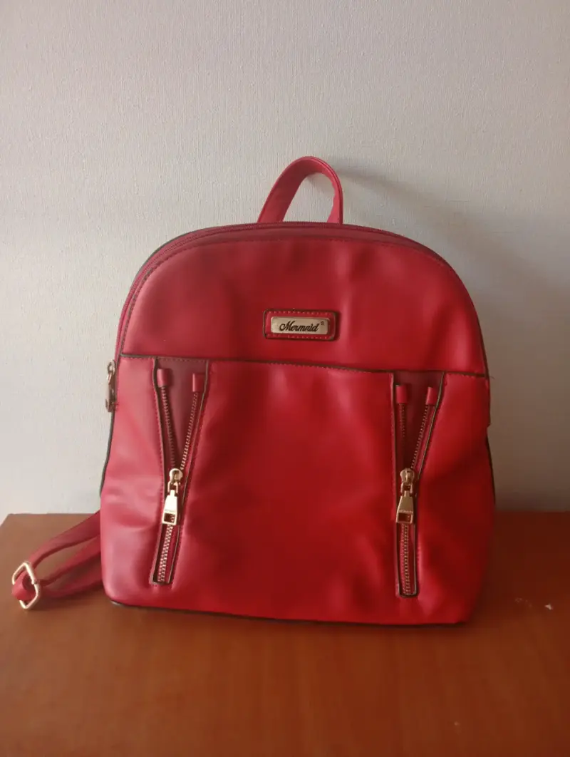 Mochila roja Mermaid - 1