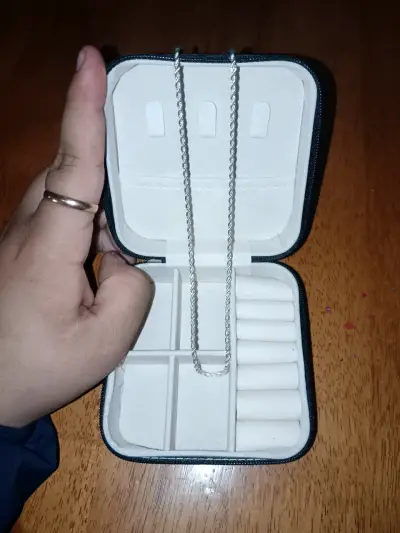 Cadena de plata 60 cm - miniatura 2