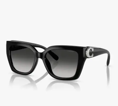 Lentes de sol Coach negros - miniatura 3