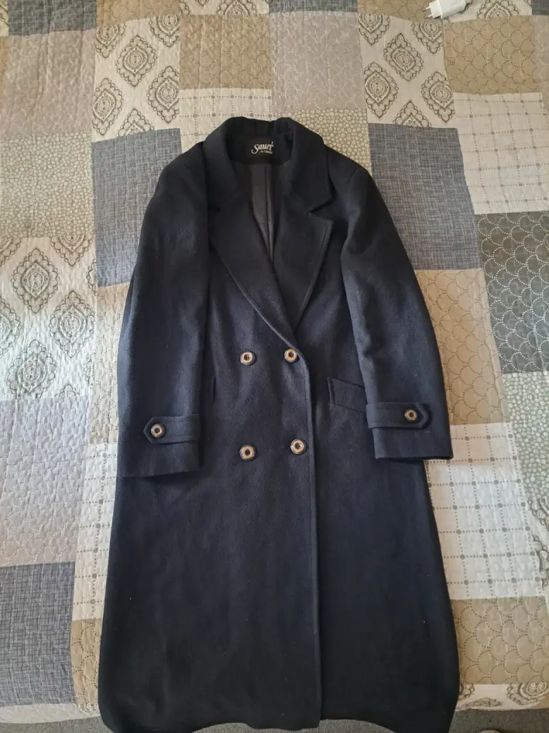 Abrigo negro Sauer Talla L - 2