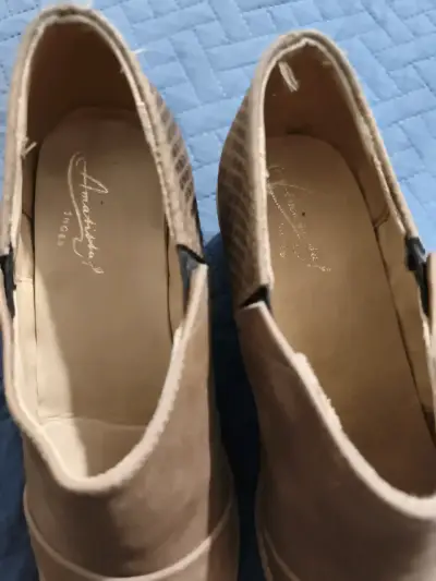 Botines de cuero marrón - miniatura 2