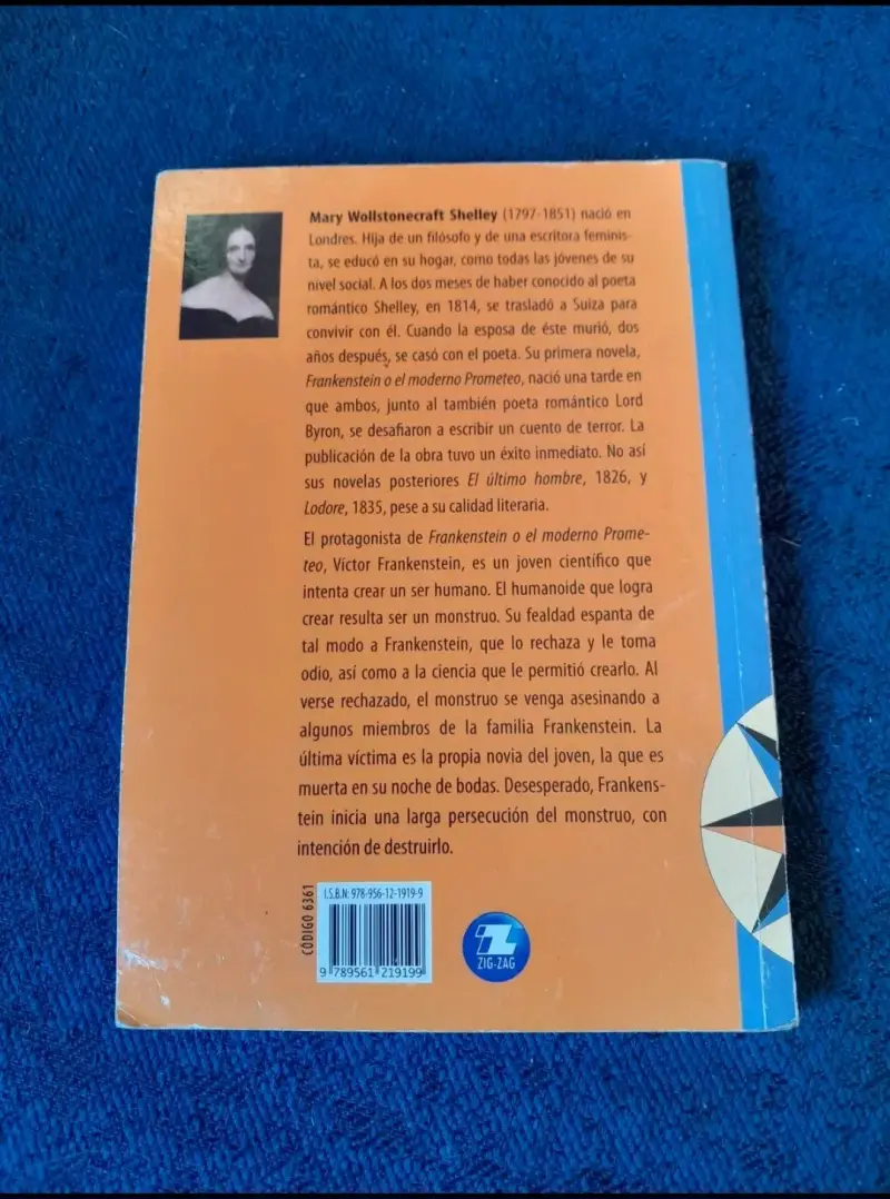 Libro Frankenstein Mary Shelley - 2