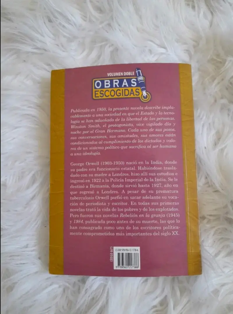 Libro '1984' de George Orwell - 2