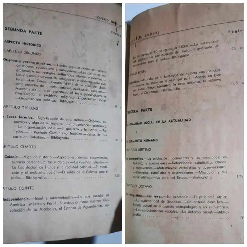 Nuestros Indios, antropología año 1947 - 4