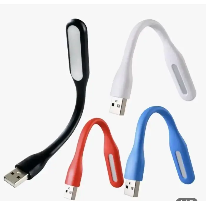 Luz LED USB flexible azul - 2