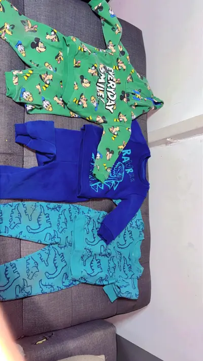 Conjunto de abrigo rojo y azul - miniatura 6