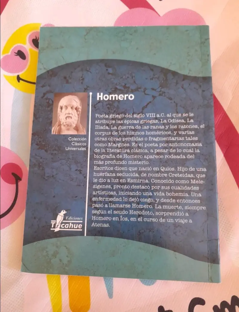Libro 'La Ilíada' Ediciones Tricahue - 3