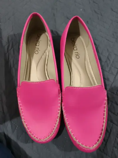 Mocasines fucsia Beira Rio - miniatura 1