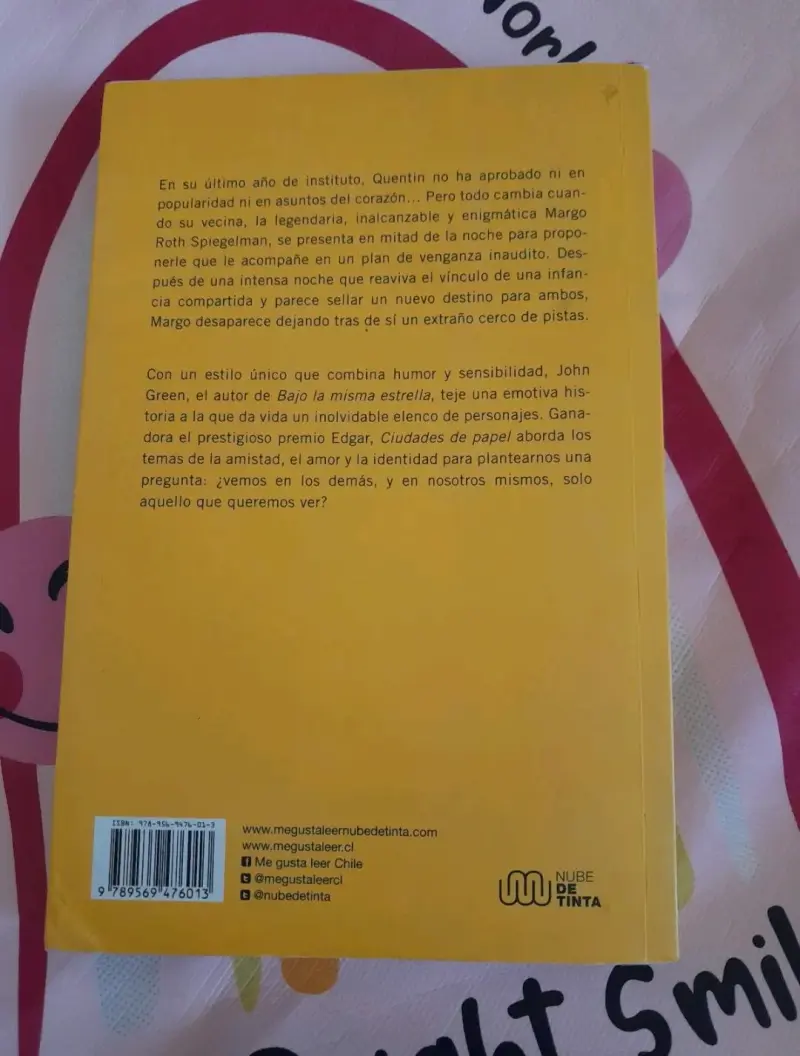 Libro Ciudades de Papel - John Green - 3