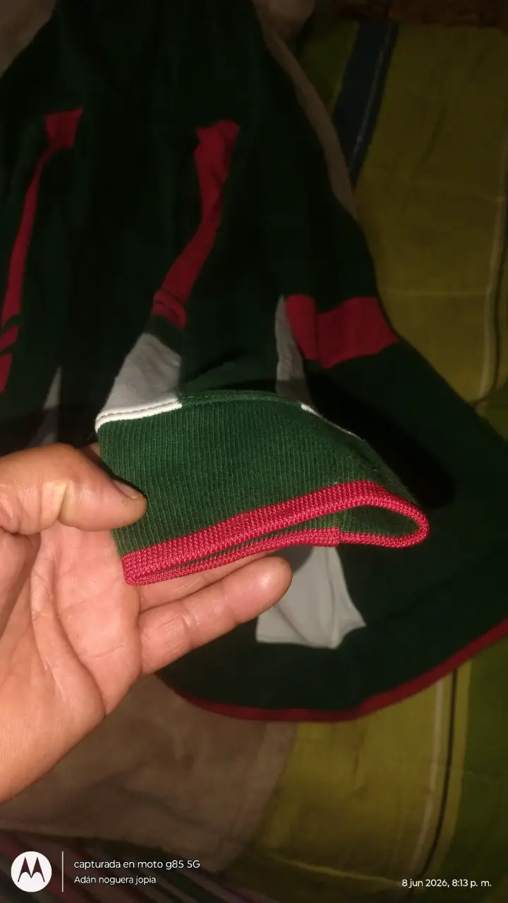 Polerón verde con capucha - 2