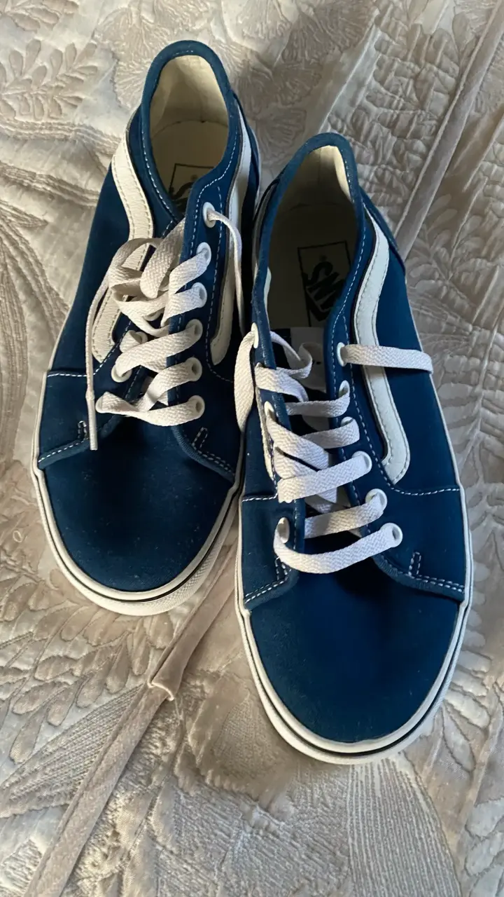 Zapatillas azules Vans clásicas - 2