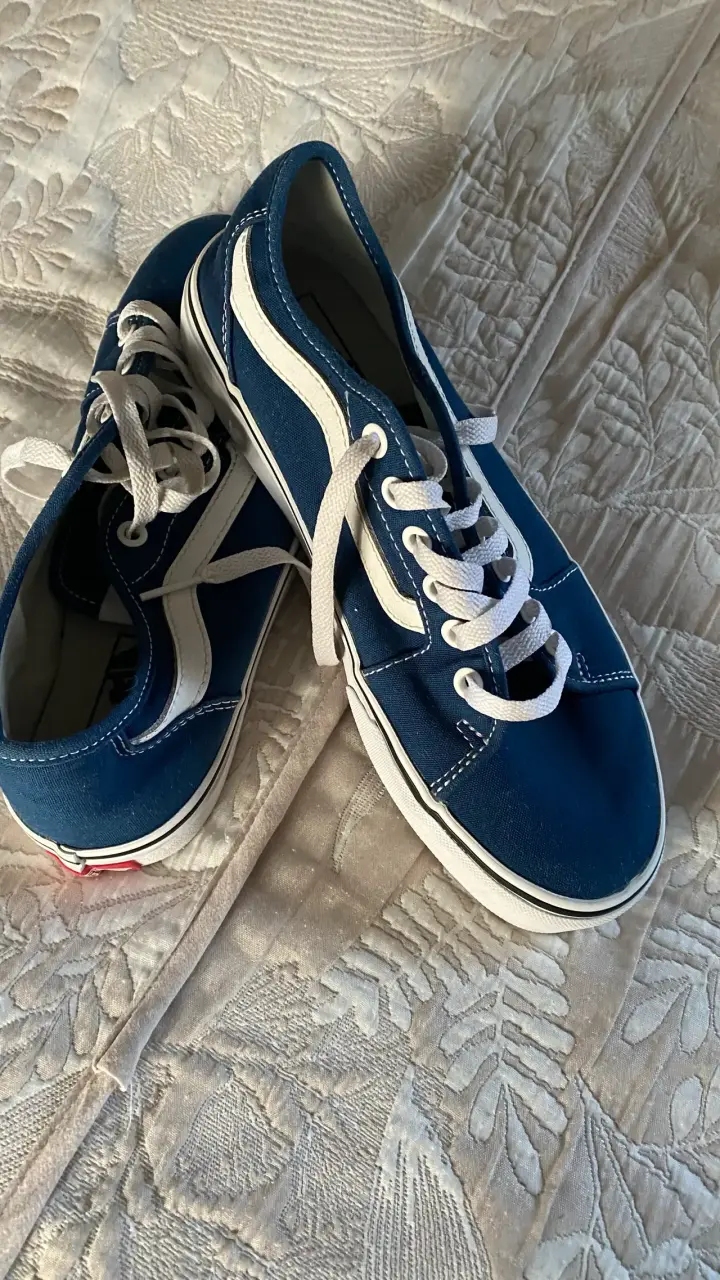 Zapatillas azules Vans clásicas - 3