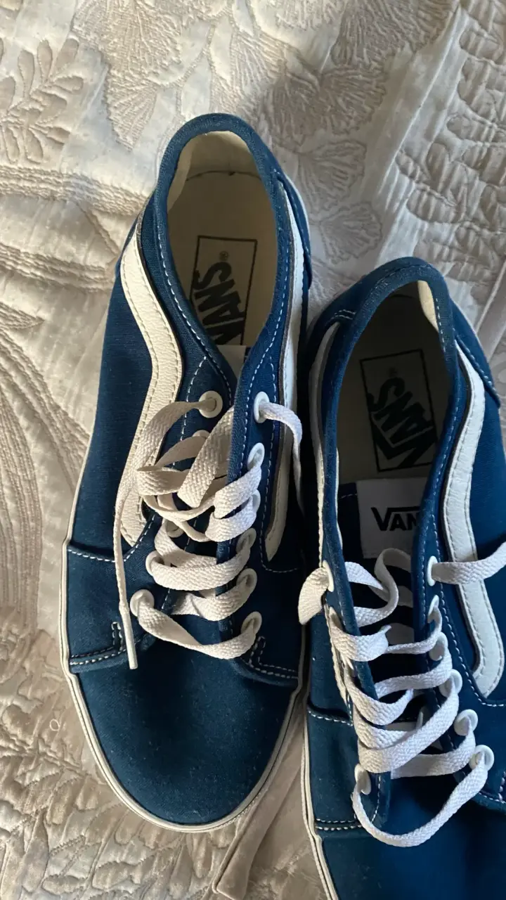 Zapatillas azules Vans clásicas - 4
