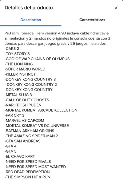Consola PS3 con 26 juegos instalados - miniatura 2