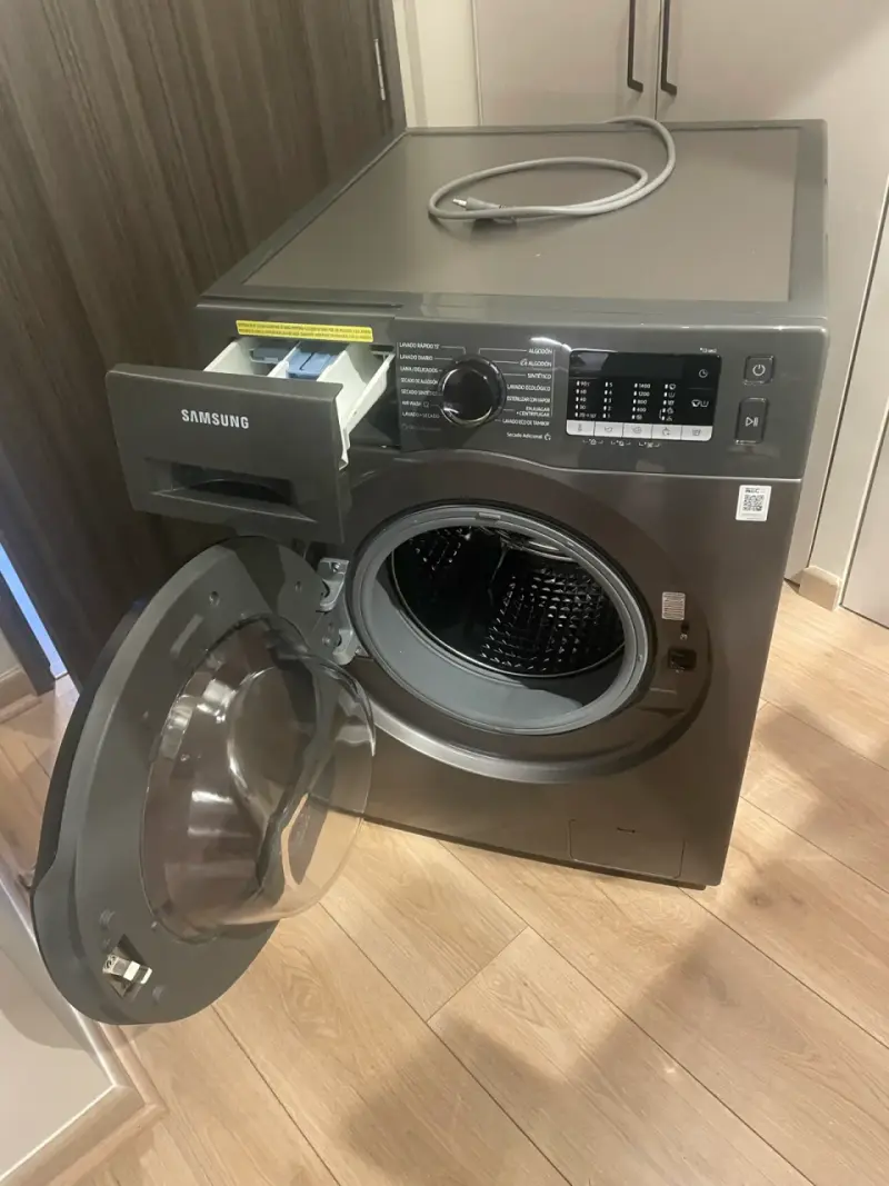 Samsung lavadora secadora11/7kg gray WD11TA046BX|Z - 2
