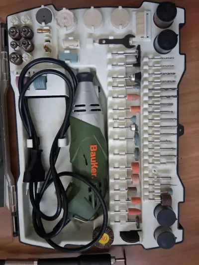 Kit de herramientas rotativas Bauker - miniatura 1