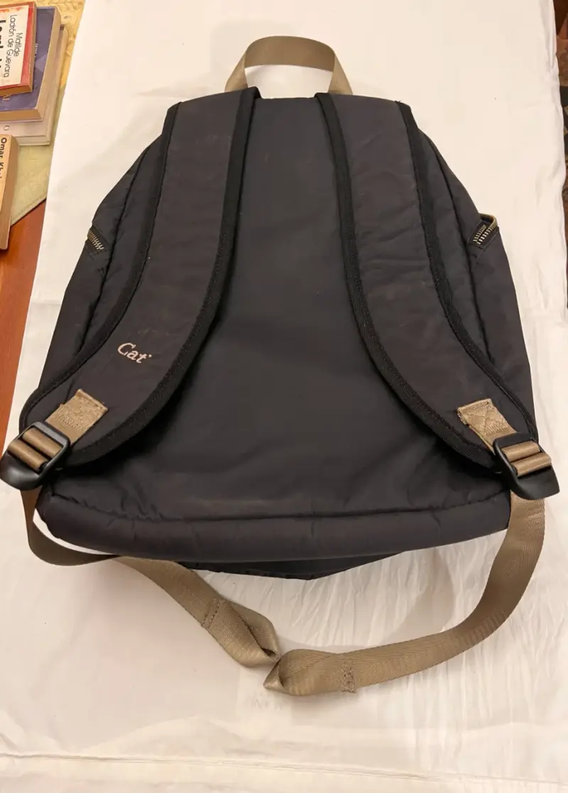 Mochila negra Cat - 3